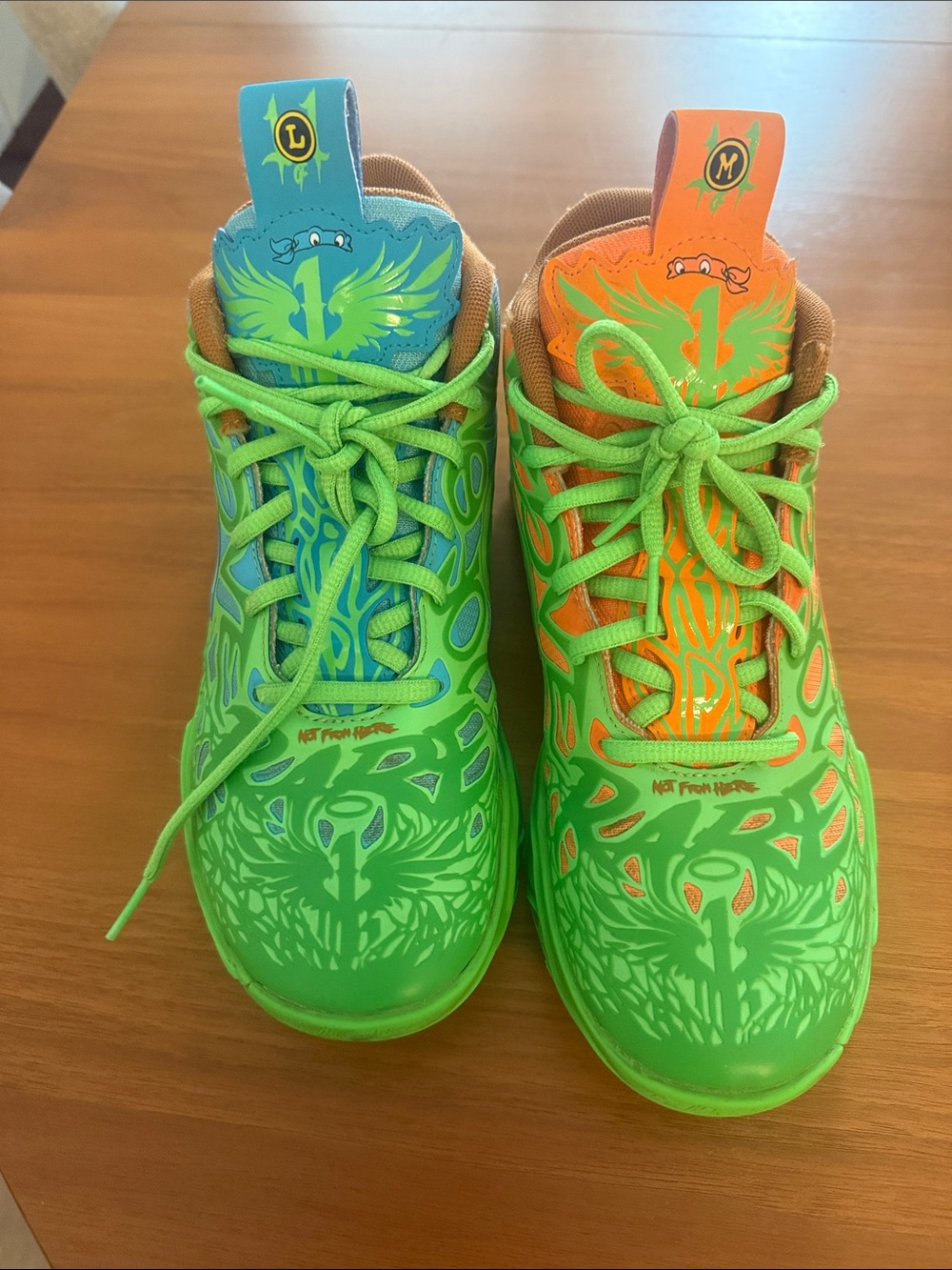 Puma x LAMELO BALL MB.04 TMNT LEONARDO & MICHELANGELO Basketball Shoes